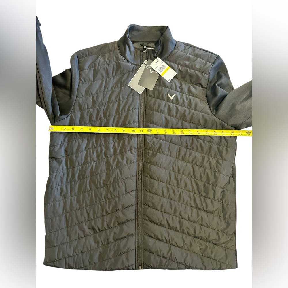 Callaway Men's Quilted Puffer Full Zip Golf Jacket Size M - NWT - Picture 9 of 12